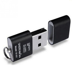 High speed USB 2.0 Interface Micro SD TF T-Flash Memory Card Reader Adapter Lightweight Portable Mini Memory CardReaderWholesale